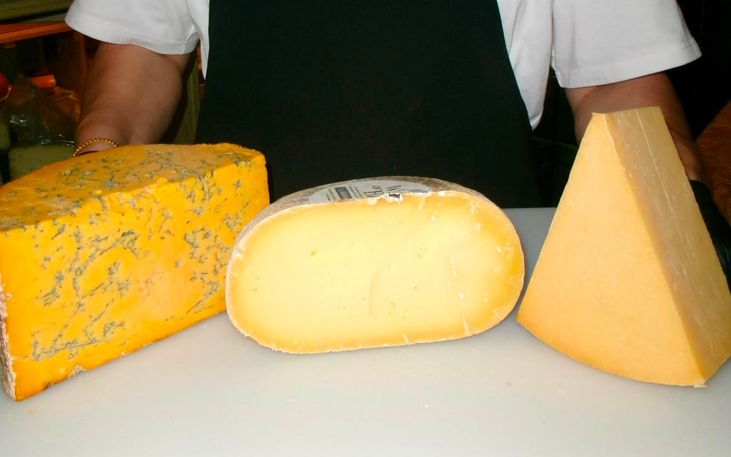 Serving cheese