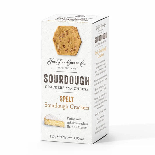 Spelt Sourdough Crackers