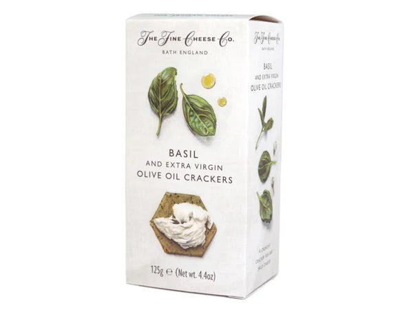 Basil & Extra Virgin Olive Oil Crackers