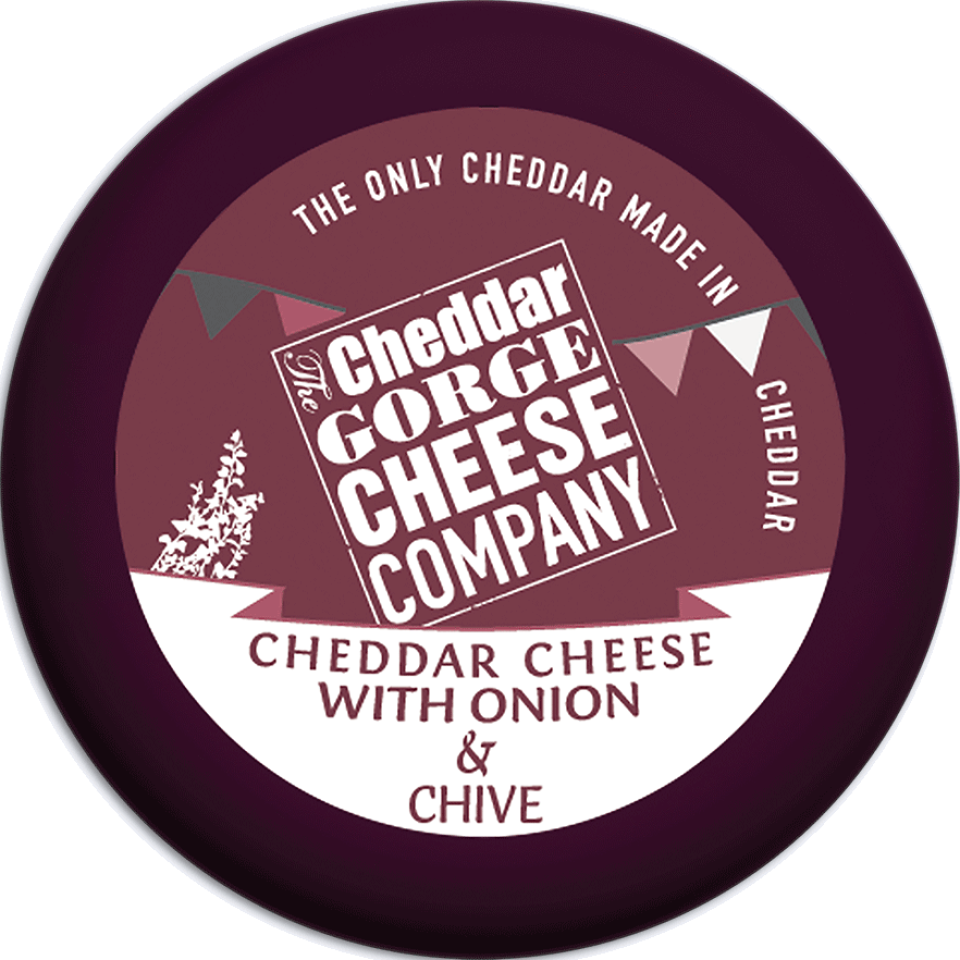 Cheddar with Onion & Chives 200g