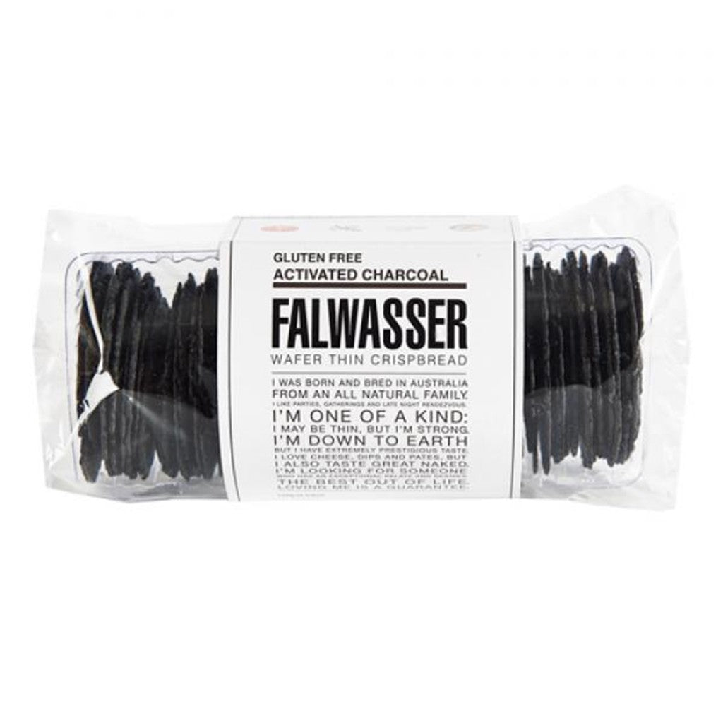 Falwasser Crispbread – Charcoal
